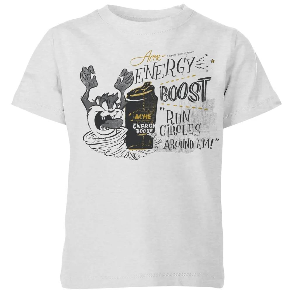 Looney Tunes ACME Energy Boost Kids T-Shirt - Grey - 3-4 Years 130