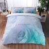 Black White Geometric 3d Bedding Sets Marble Digital Printing Duvet Cover Set with Pillowcase Home Textile Europe Australia Size