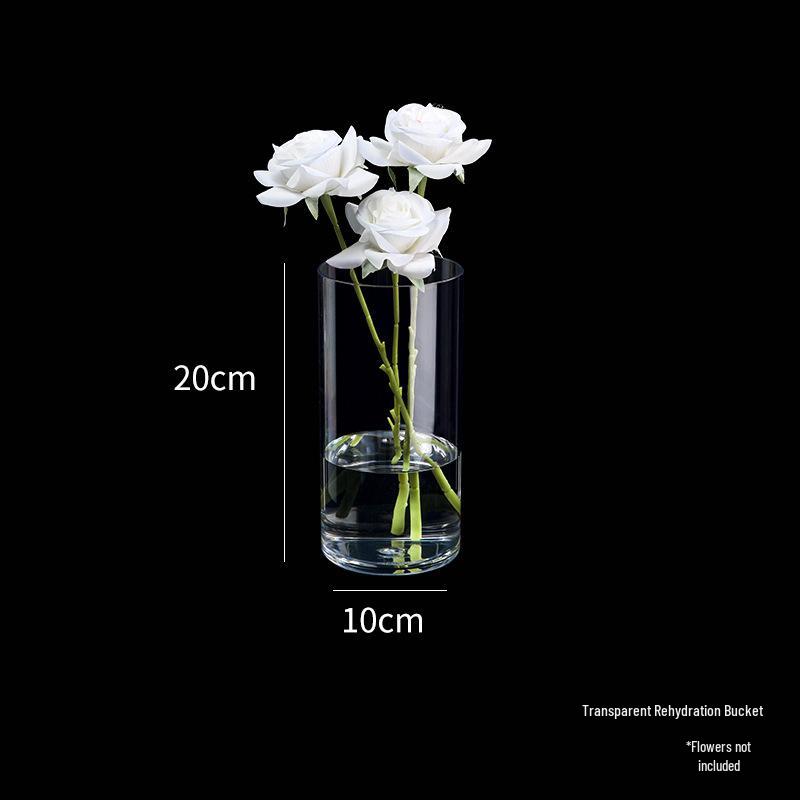Genomskinlig Akryl Blompåse - Enkel Europeisk Stil
