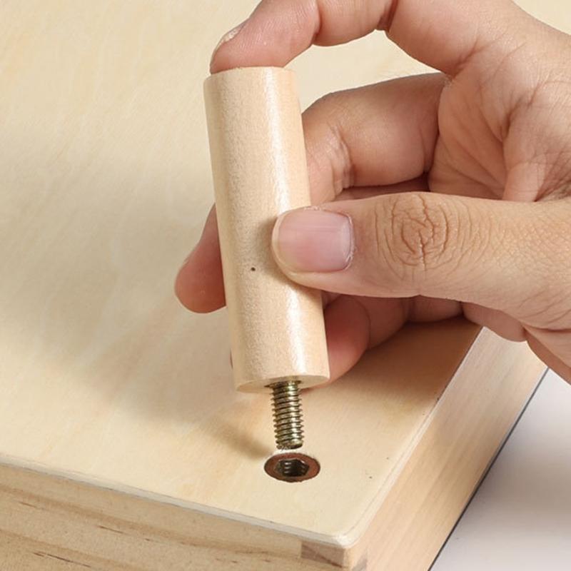 Colorful Wooden Marble Runs Toy Rolling Ball Game Toy for Children Kids Creative 3D Track Building Spatial Awareness