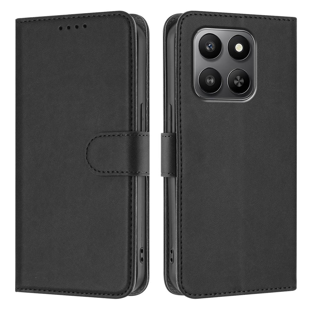 Etui Skórzane Smart do Honor 400 Jednokolorowe Pokrowiec na Telefon z Portfelem