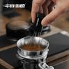 MHW-3BOMBER 53/54mm Espresso Dosing Funnel Stainless Steel Coffee Dosing Ring for Mess-Free Grinding for Barista