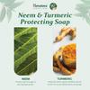 Himalaya Herbals Neem And Turmeric Soap 75g | Protecting Bar For Gentle Cleansing, Moisturizing, Soothing And Refreshing Skin Care