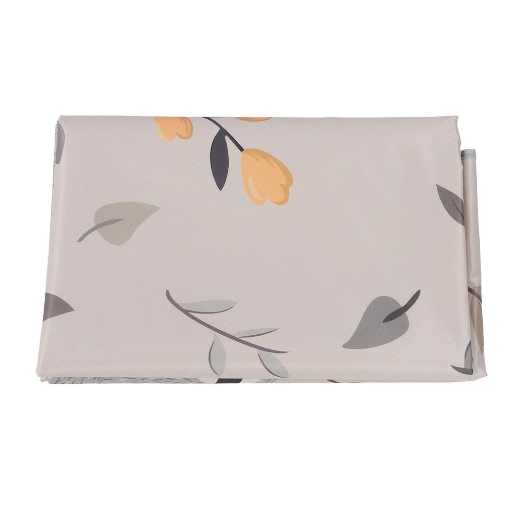 Under High Chair Mat 130x130cm Oxford Cloth Anti Slip Washable Portable Baby Splat Mat for Home Picn