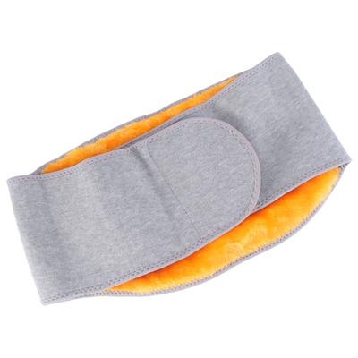 Cinto de Cintura Pelúcia Espessa Inverno Aquecedor Térmico Cinto de Suporte Lombar Protetor Abdominal Faixa Envolvente para o Corpo Suporte para as Costas Cinto Renal