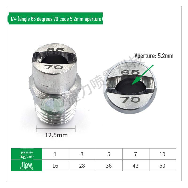 

Веерообразная насадка высокого давления из нержавеющей стали 304 для промышленных и автомобильных моечных машин (2 и 4 балла)