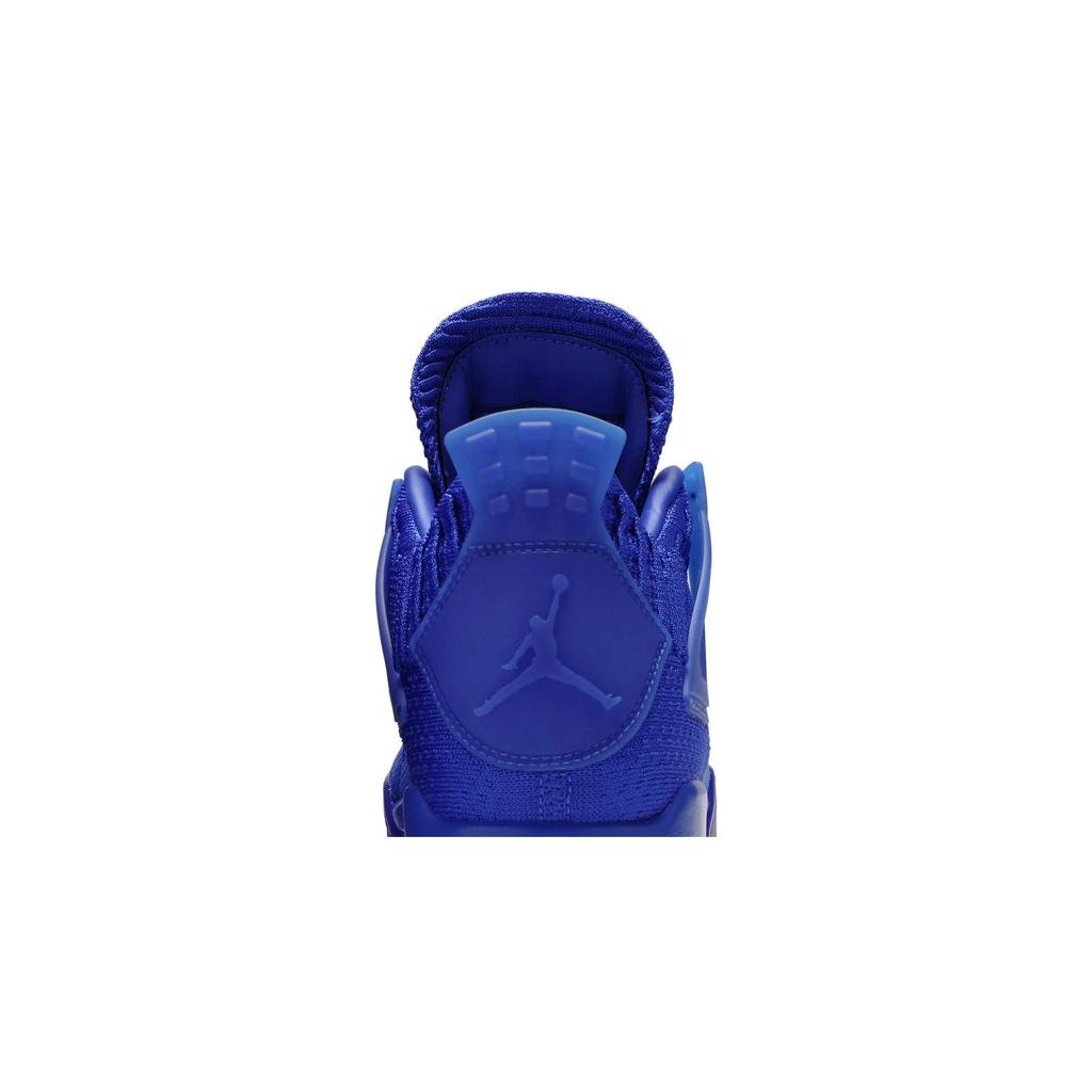 Air Jordan 4 Retro Flyknit 'Hyper Royal' (Unisex) Hyper Royal / Black / Hyper Royal Vintage Basketball Shoes AQ3559 400