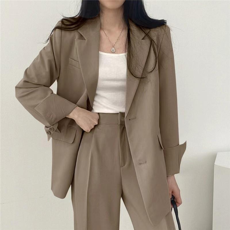 Spring and Autumn Suits Fashion Suit Spring and Autumn Suit Jacket High-end Professional Suit Pants Two-piece Suit Women
