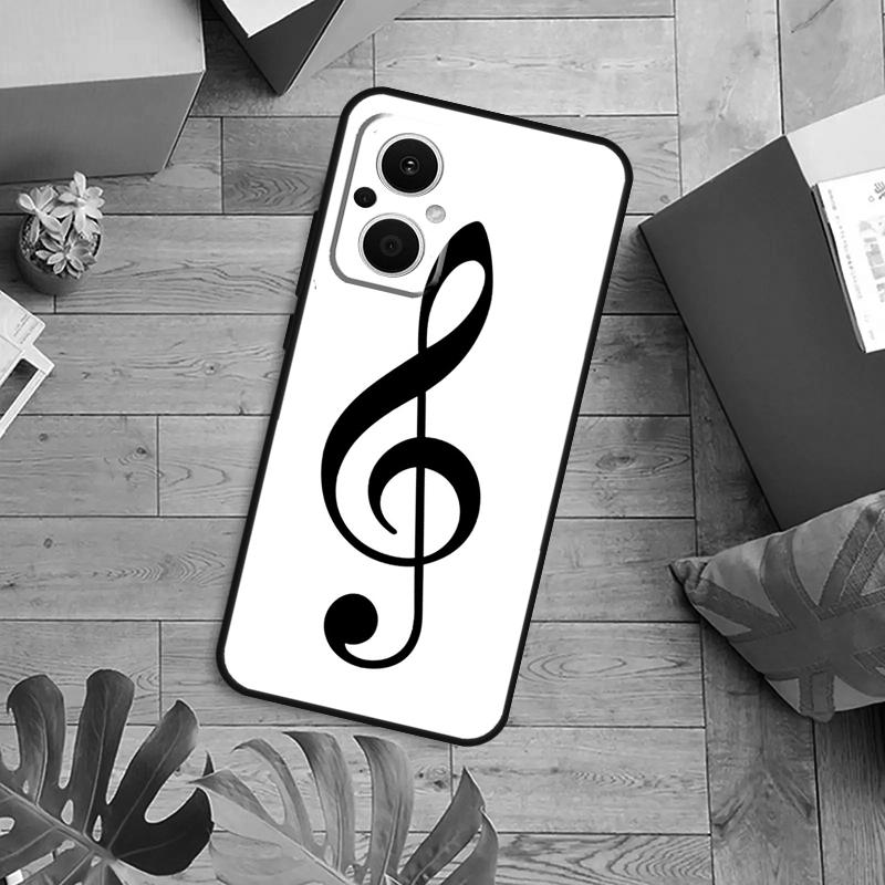 Music Score Musical Notes Case For OPPO Reno 14F 13F 12F 10 11 12 13 14 Pro 7 8 Lite OPPO Find X9 X8 X6 X5 Pro Cover