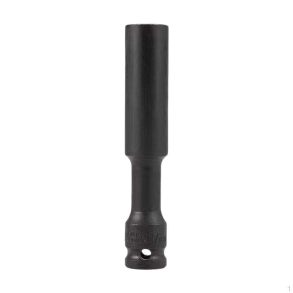 1/2" Hex Socket Electric Wrench Attachment for Automotive Maintenance