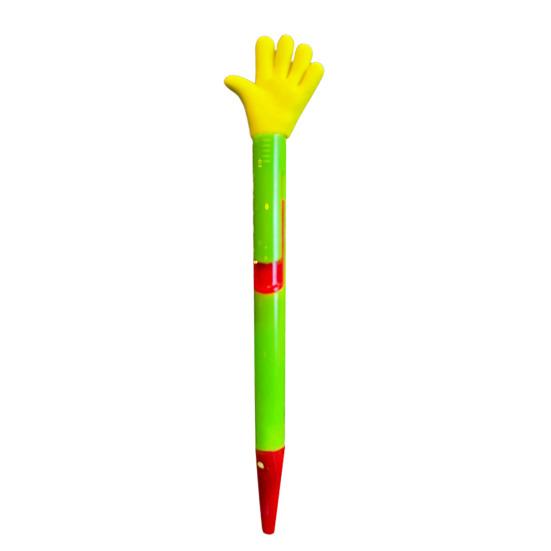 Gesture Topper Press Ballpoint Pen Rock Paper Scissors Top Quick-Drying