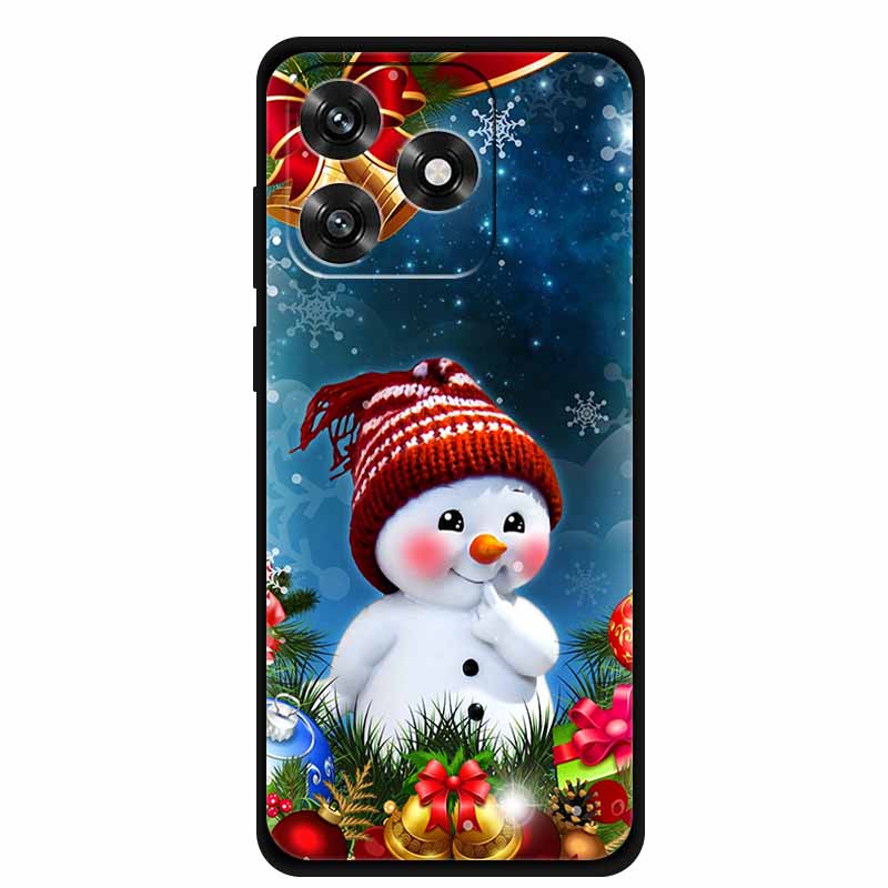 Christmas Phone Cases For Honor X5C Plus Soft Silicone Back Cover Christmas Tree for Honor Play10A 4G Protective Case Honor X5C