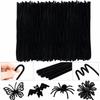 500er-Pack Pfeifenreiniger, mehrfarbige Stiele für Kunst und Handwerk, DIY-Dekorationen für Halloween, Herbst, Weihnachten und Feiertagsbasteln