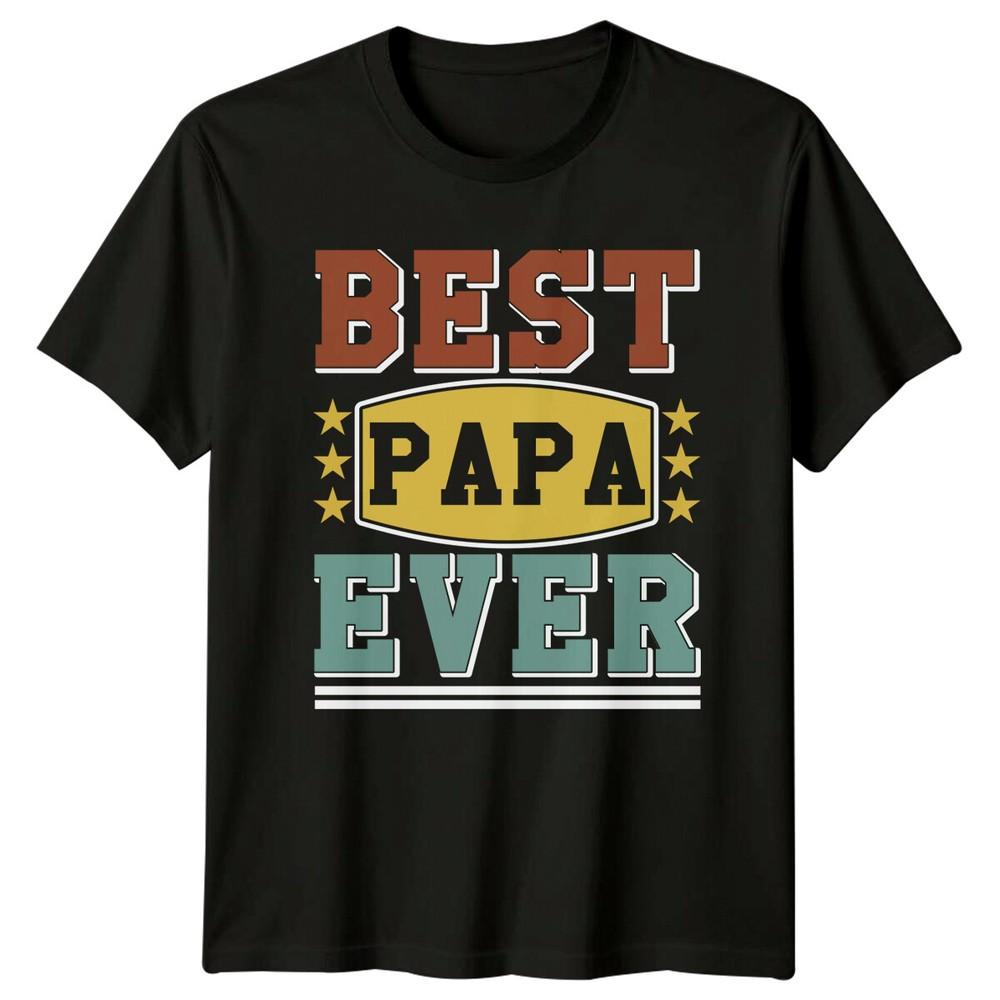 Best Papa Ever TShirt Fathers Day Gift Unisexs Unisexs Graphic Tee