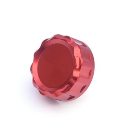 Aluminum Alloy Motorcycle Oil Pump Cover Rear Oil Cap With Anti Corrosion Coating Fit for Long Distance Riding Stability