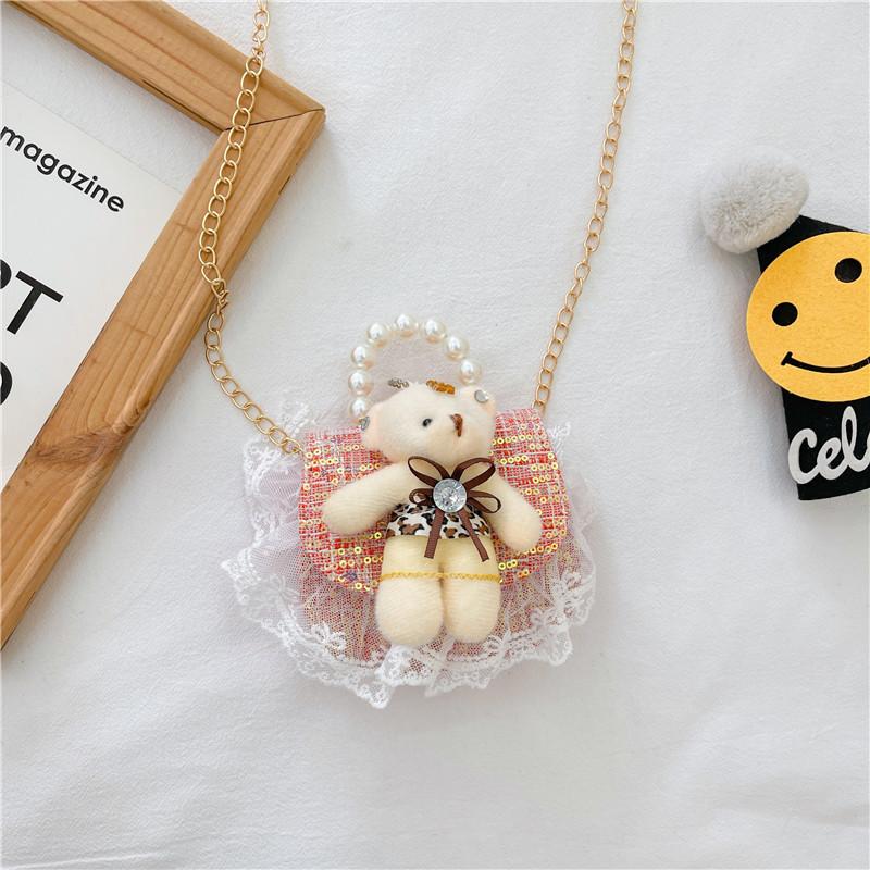 Child Girl Cartoon Animal Canvas Backpack With Breathable Material For Daily Use