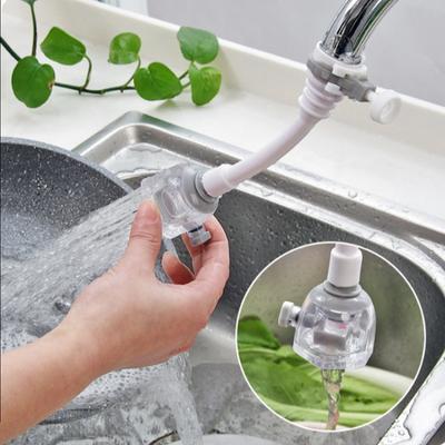 1 PC Adjustable PP Faucet Extension Water-Saving Filter, Kitchen Shower Sprayer Head Creative Tap Water Filter, Holiday Gift
