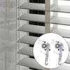 Acrylic Blind Wand Tilter for 1-1/2inx2-1/4" Headrail, Durability Window Treatments Opening For Privacy Control