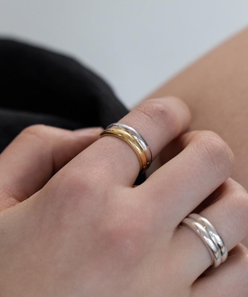 Tatiana Double Band Ring Cr1886