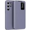 Samsung Galaxy S24 Ultra Smart View Wallet Flip Case, Lila