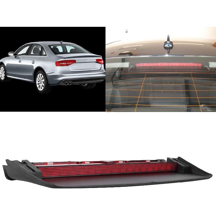 KIMISS LED 3rd Brake Light High Mount Stop Lamp Red Lights 8K5945097 Brake Light Replacement Parts High Mount Stop Light Fit for / S4 Sedan