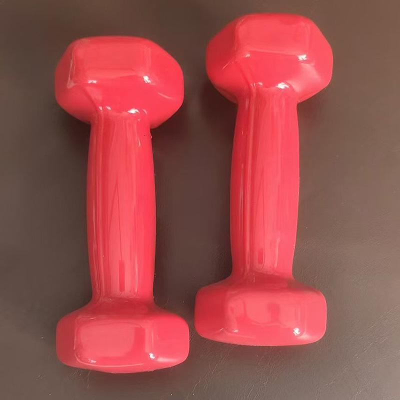Dipped Plastic Dumbbells for Home & Commercial Fitness - Suitable for Yoga, Exercise, Men & Women