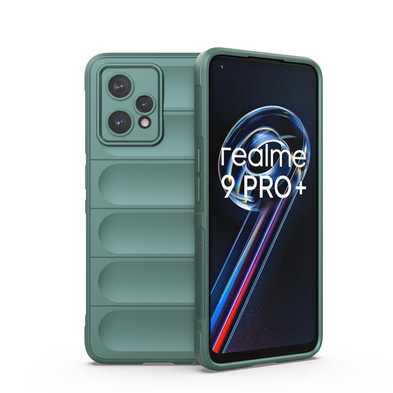 Shockproof Phone Case For Realme 9 Pro Plus Case Anti-Slip Silicone Full Cover Realme 9 Pro Plus Case For Realme 9i 10 Pro Plus