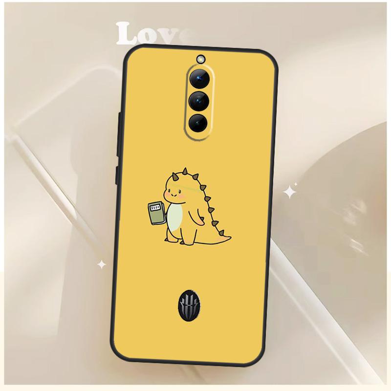 

Cute Dinosaurs Case For ZTE Nubia Red Magic 10S 6S 7S 8S 9S 6 7 Pro For RedMagic 8 9 10 11 Pro Plus Cover Red Magic 7