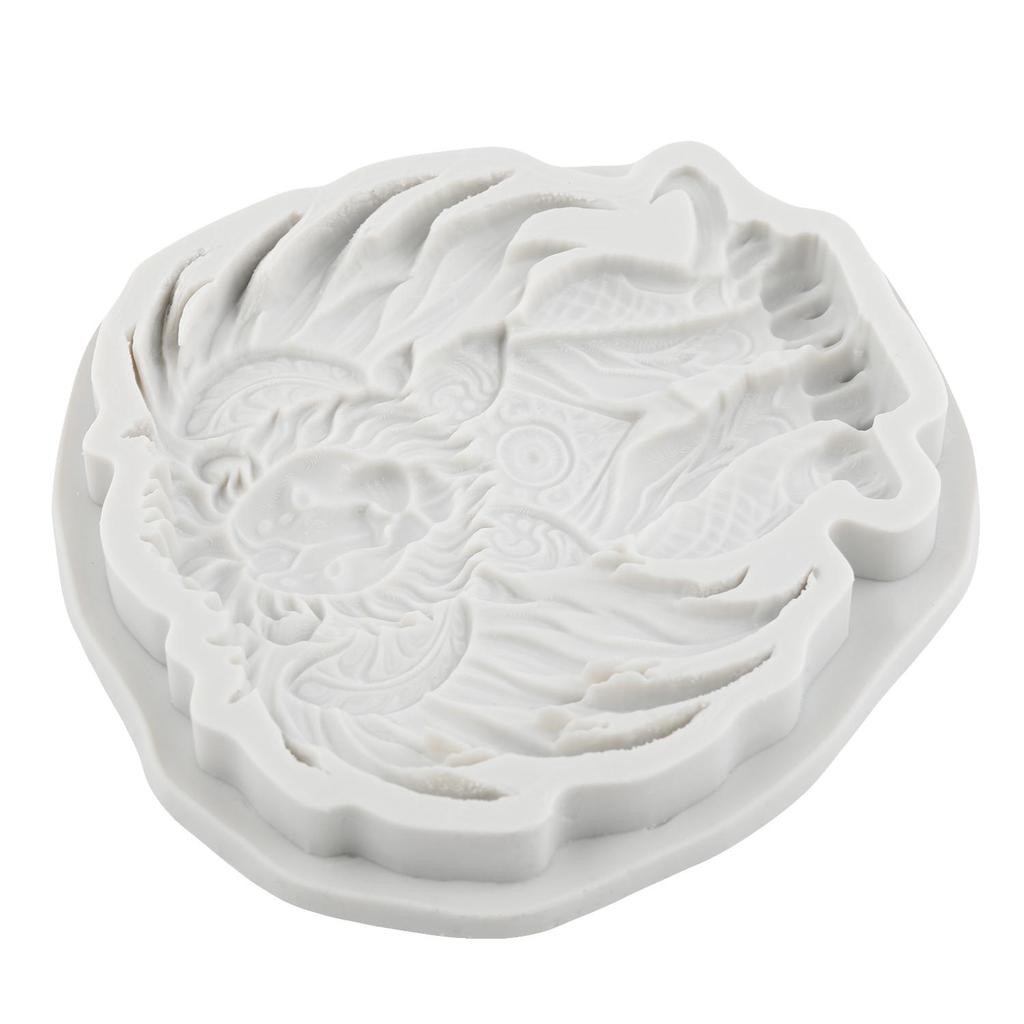 Lion Silicone Mold Lion Fondant Molds Cake Decorating Tools Cupcake Topper Candy Sugar Craft Gum Paste Polymer Clay