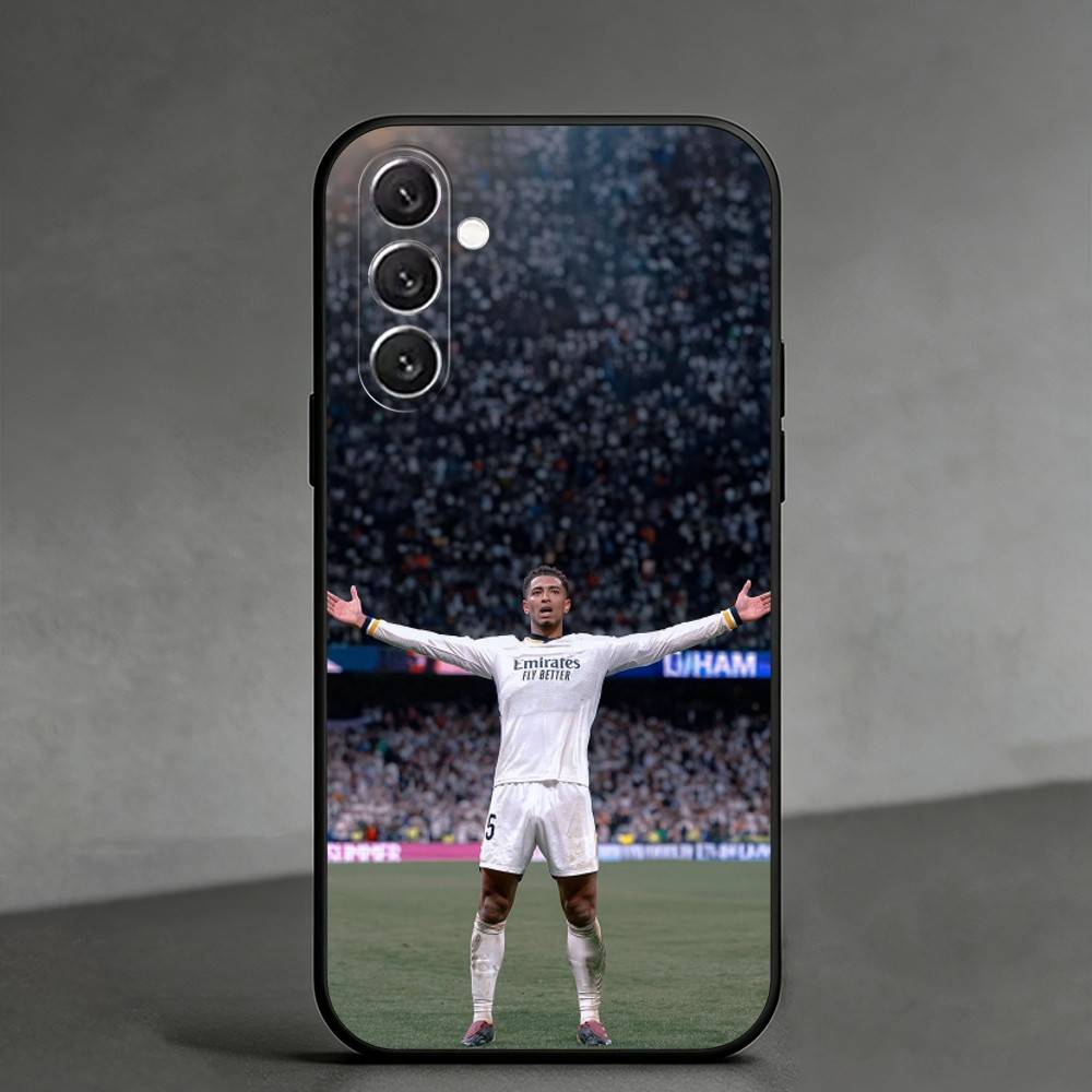 Custodia per telefono J-Jude Bellingham per Samsung Galaxy A91,80,73,72 ,71,53,52,32 ,31,22,21s,20, Custodia morbida nera