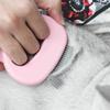 Cat Ear Shape Cat Massage Comb Fine Soft Brush Deshedding Brush  for Cat Puppy Grooming