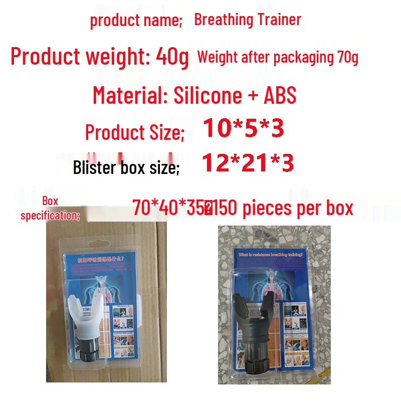 Temushein Abdominal Breathing Trainer for Lung Capacity and Resistance Exercise