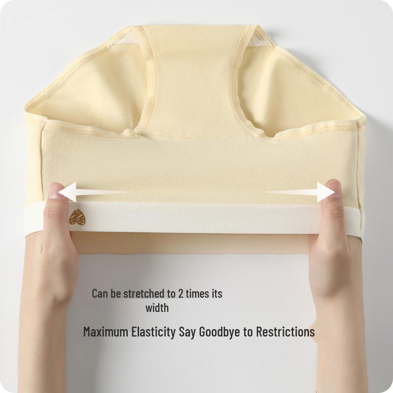 Fenteng Girls' 2025 Cotton Breathable Mid-Waist Briefs (4-Pack)