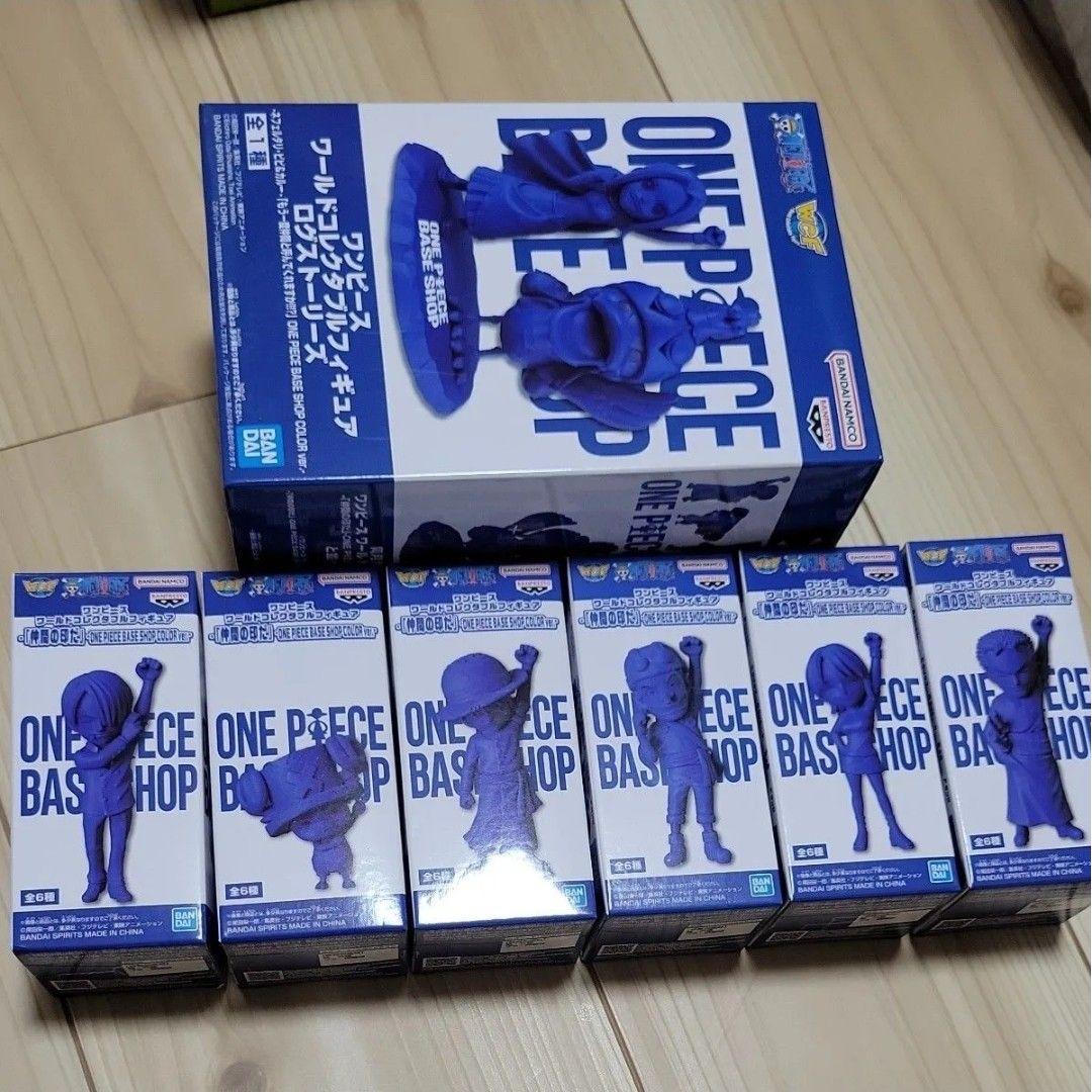 Б/у Фигурка One Piece World Collectable BASE SHOP COLOR version. Все 7 типов Базовый магазин