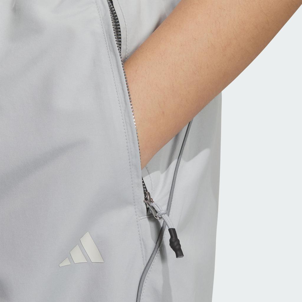 Adidas Piping Woven Tracksuit Bottoms Loose Fit Comfortable Vintage Sports Long Pants Casual Pants Women Bottoms Light-Gray JJ1098