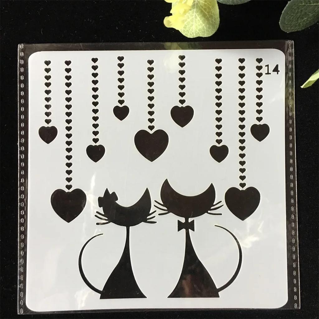 5" New Vintage Clock DIY Layering Stencils Wall Painting Scrapbook Coloring Embossing Album Decorative Paper Card Template