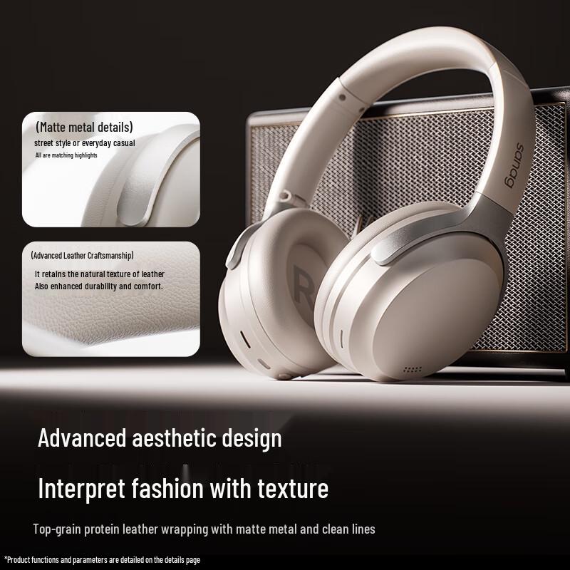 SANAG D60S AI ANC Wireless Over-Ear Bluetooth Headset