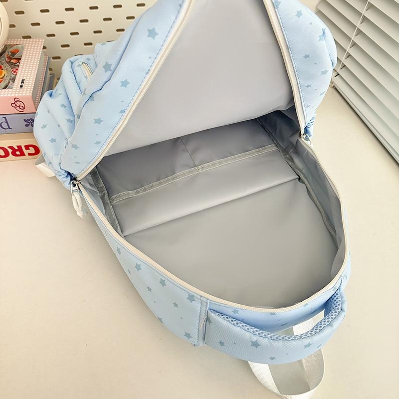Zaino1011 nuovo zaino di alto valore per studentesse versione coreana per studenti delle scuole medie zaino stampato piccolo fresco riduzione del peso