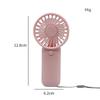 New Handheld/Stand Usb Rechargeable Portable Handheld Fan Cute Plastic Design Dual Use Summer Cooling Fan For Kids & Adults