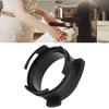 Imbuto di dosaggio per portafiltro caffè da 54 mm in lega di alluminio, imbuto di dosaggio girevole, accessori per macchine da caffè