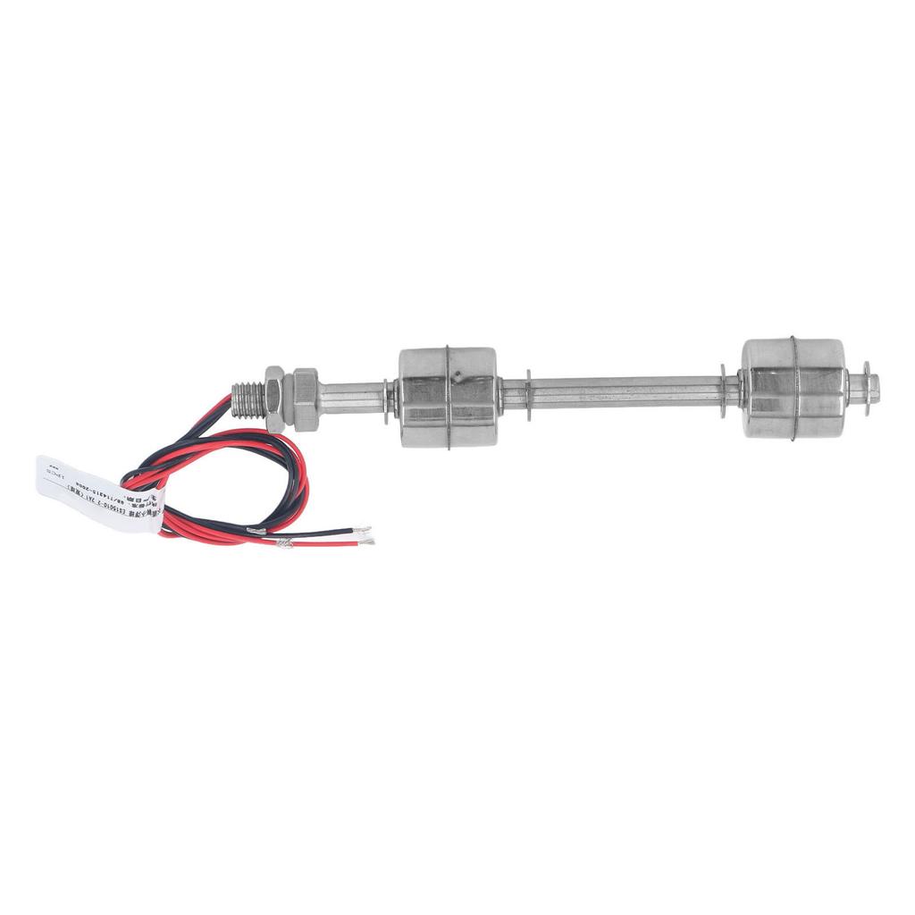 150mm Double Ball Water Level Controller Stainless Steel Dual Ball Float Switch Water Level Sensor 0‑110V