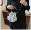 1Pc Fashion Trend Portable Small Bag Women's Bag 2026 New Foreign Style Summer Texture Bucket Bag Single Shoulder Crossbody Women's Bag