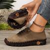 Fashion Women Sneakers Spring Autumn Retro Plus Size Single Shoes for Women Summer Loafers Soft-soled Roman Breathable Sneakers Women