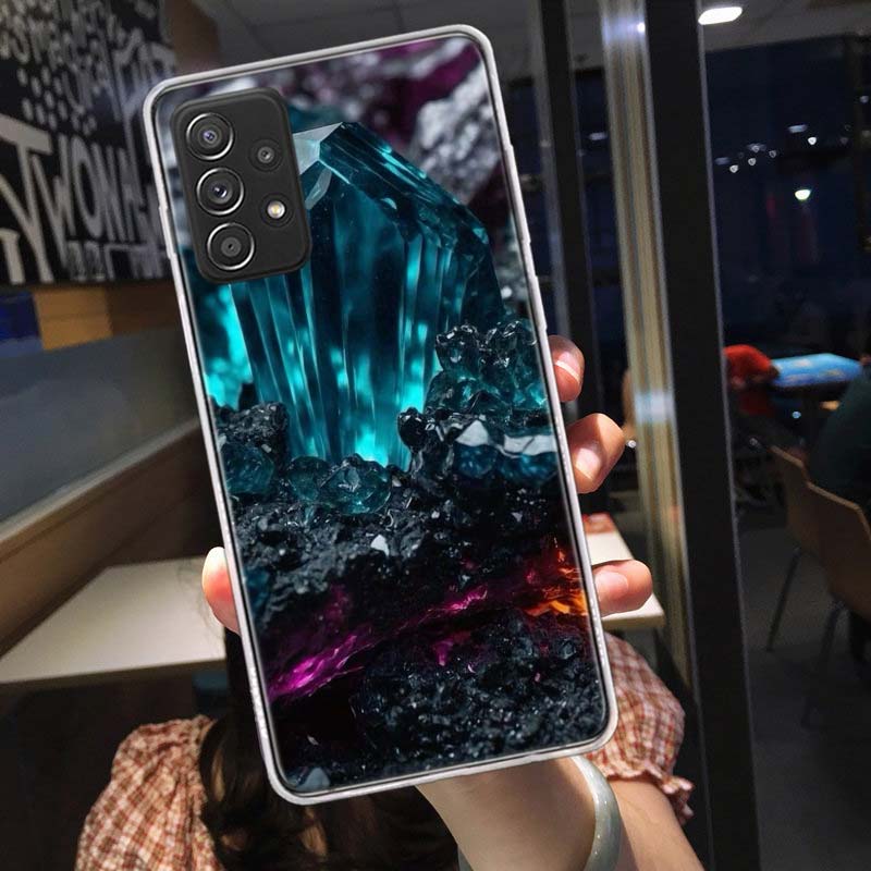 

Чехол для телефона с натуральными кристаллами и бриллиантами для Samsung A54 A57 A37 A17 A14 A15 A12 A24 A34 A55 A35 A25 A52S A07 A05S A04S A22 A32 A72 G Samsung A14