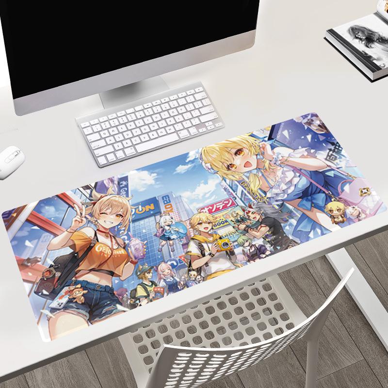 Genshin Impact Large Anime Gaming Mouse Desk Pad