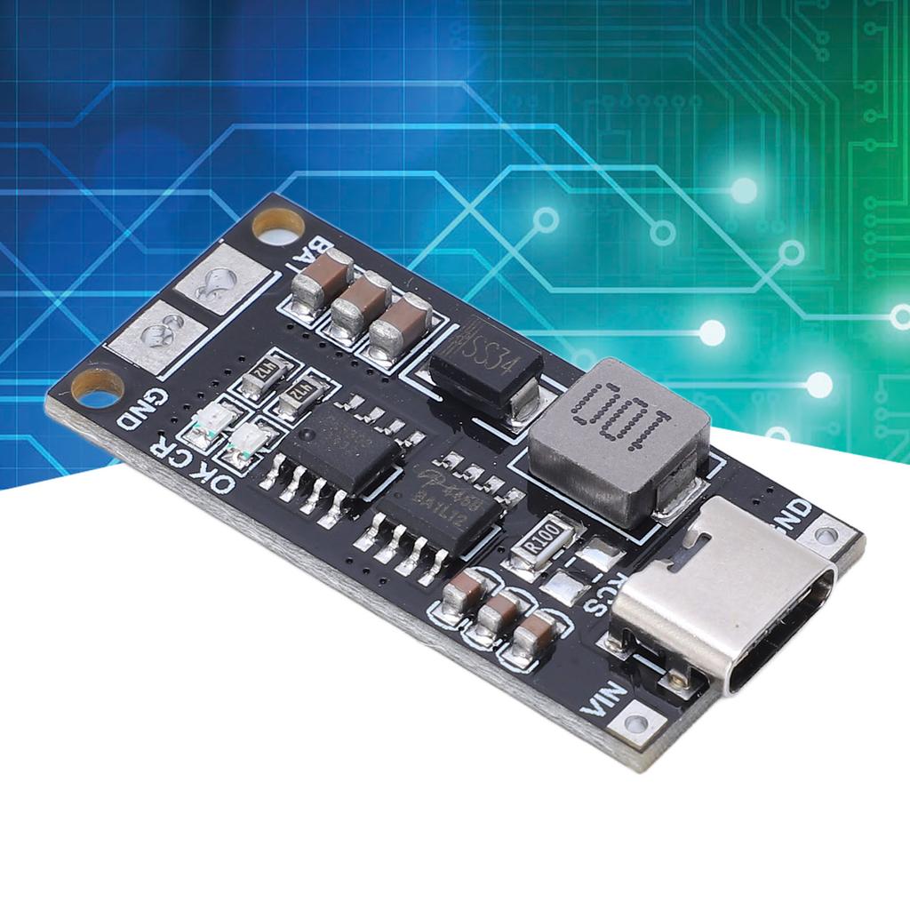 Аккумулятор Модуль 3S Type C до 12.6V Стабильный Контактный Повышающий Литиевый Аккумулятор Плата 2 шт.