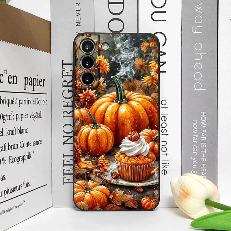 

Retro Pumpkin Maple Leaf Flower Phone Case for Honor Huawei 200 Lite 100 400 PRO 80 90 70 X9 X8 Magic 7 6 Lite 5 Pro Soft Cover Honor 200 Pro