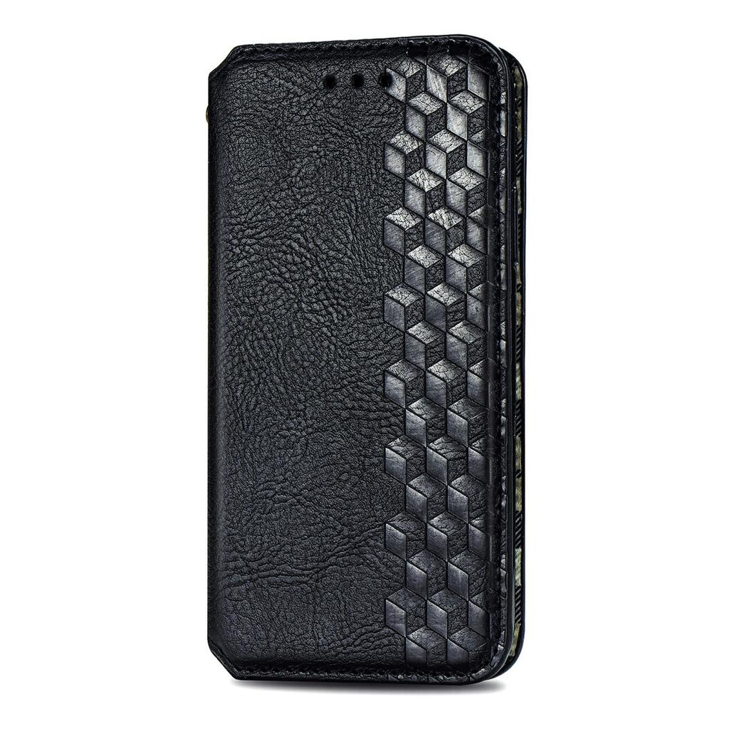 Phone Case For Xiaomi Redmi 15C 4G (EU) (173mm)/15C 5G (EU) (173mm)/Poco C85 4G (173mm) Rhombus Imprint PU Leather Wallet Phone Cover
