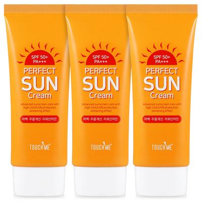 Touch Me Perfect Sun Cream SPF50+ PA+++, 60ml, 3 Stück