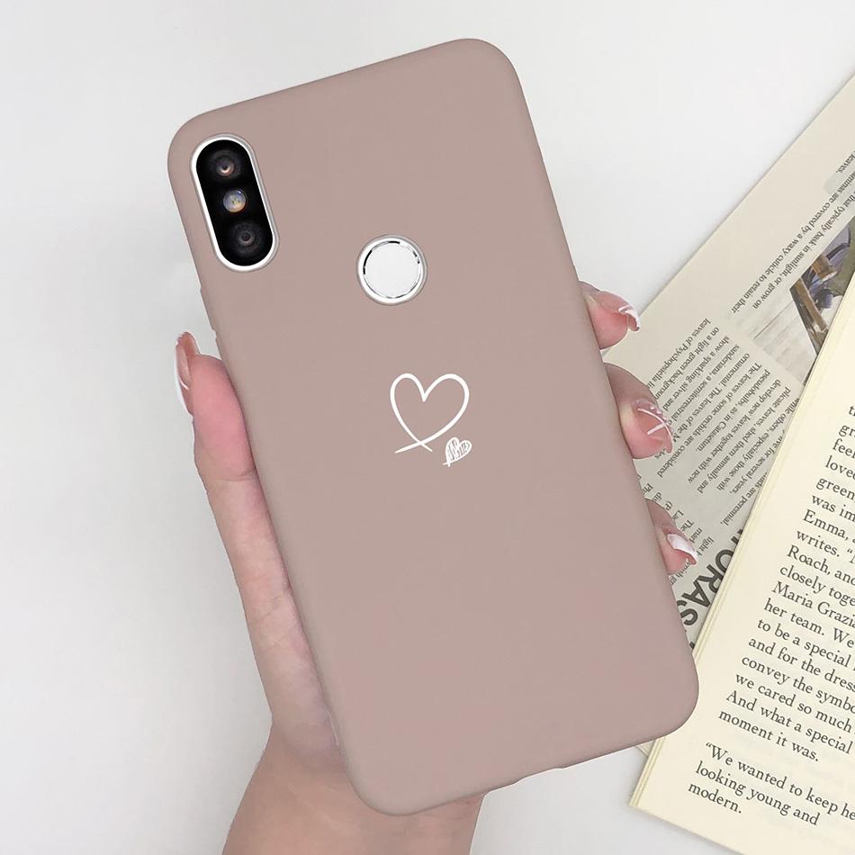 Case For Xiaomi Redmi S2 Y2 Cover Soft Matte Cute Pattern Silicone TPU Phone Case for Xiaomi RedmiS2 S 2 Y 2 Cases Back Cover